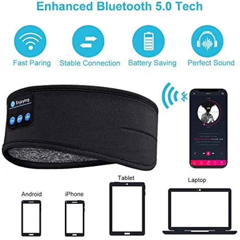 FindOz™ DreamBand Pro – Wireless Bluetooth Sleep Headband